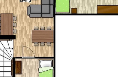 Plaue Apartment | * TOP * Large apartment with park-like facilities, sauna, barbecue area, swimming ponds, ...