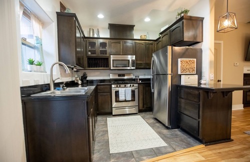 Medford House | Top of the line Townhome with two primary ensuite bedrooms.