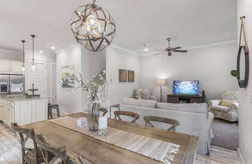 Panama City Beach House | Top Rated 3BR Townhome on 30A with LSV + 4 Bikes. Enjoy Beach, Pools + Fun!