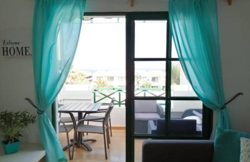 Caleta de Fuste Apartment | Torres del Castillo Ocean and Pool View