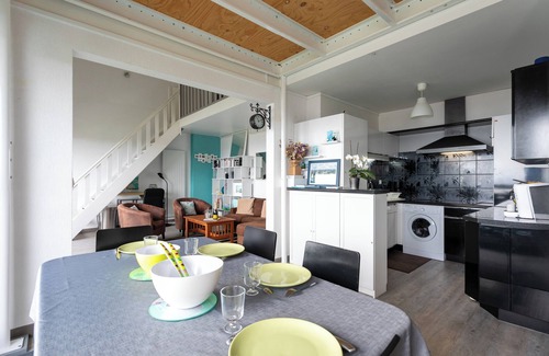 Binic Apartment | Tourellic duplex * vue mer, 2 chambres, 5 pers.
