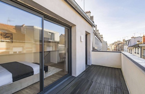 Centre Erlon House | Town House with terrace for 6 people