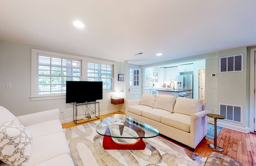 The Pines House | Town of Rehoboth Beach home near beach, tennis courts, grill, patio, W/D, WiFi