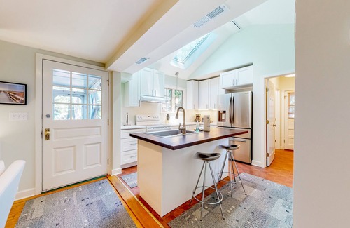 The Pines House | Town of Rehoboth Beach home near beach, tennis courts, grill, patio, W/D, WiFi