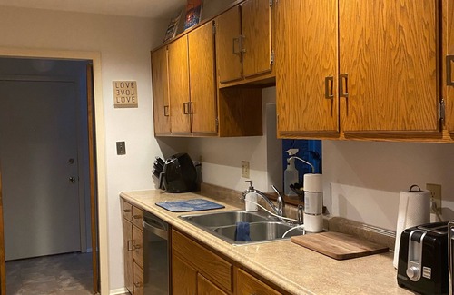 Park Forest Village House | Townhome 3 miles from Stadium - free garage parking