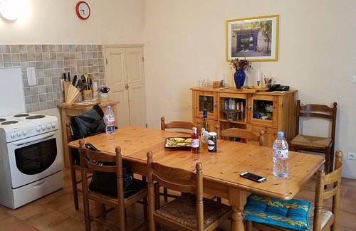Nyons House | Townhouse in Center of Nyons storage for cycling &/or climbing equipment