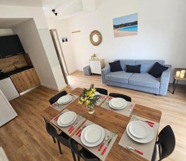 Lecci Apartment | Très bel appartement T3 dans résidence hotellière "Fiori Di Cala Rossa"