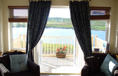 Bornesketaig Cottage | Traditional Cottage with Sun lounge. Stunning panoramic sea and mountain views