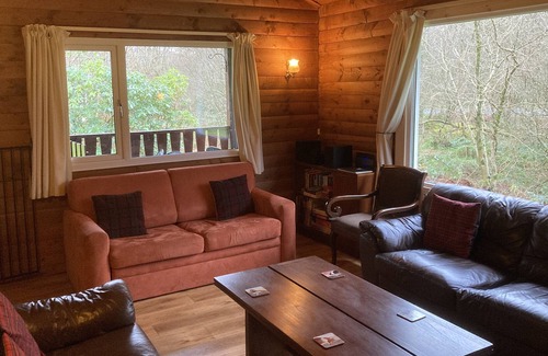 Rashfield Cabin | Traditional Log Cabin At Puck's Glen In The Argyll Forest Park