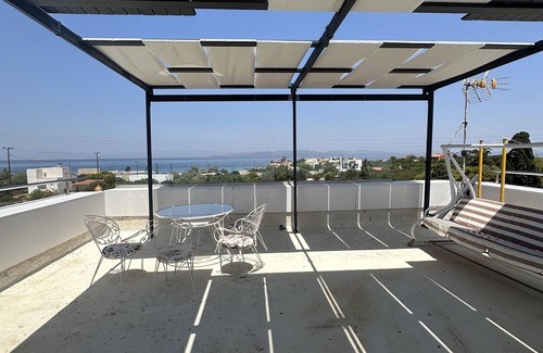 Aegina Villa | Traditional stone house in 2.000sqm garden with pistachio trees, remodeled.