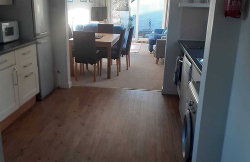 Seaview Apartment | Trafalgar a comfortable seaside ground floor flat with parking and pet friendly