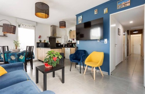Eysines Apartment | 🚈 Tram Bordeaux, pas Loin de la Plage 🏖