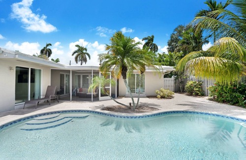 Coral Ridge Isles House | Tranquil 2 BDRM Waterfront Escape with Pool