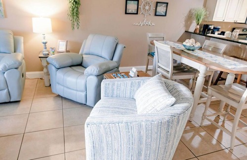 Lower Grand Lagoon Condo | Tranquil Bottom floor, oceanfront 2/2 condo at the Commodore- Panama City Beach.