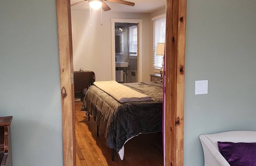 Stafford Apartment | Tranquil Country Retreat with King Bed & Luxury Walk-In Shower