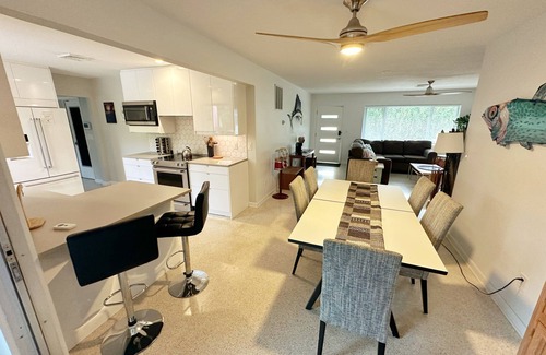 Largo House | Tranquil Escape, Heated Saltwater Pool, Hot Tub & Gorgeous Patio-Very quiet area
