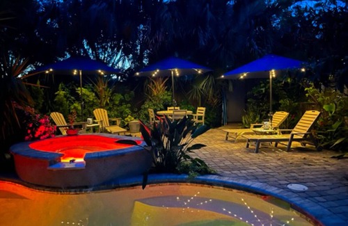 St. Augustine Apartment | Tranquil Guest Suite in Paradise with Private Pool Walking Distance to Townn