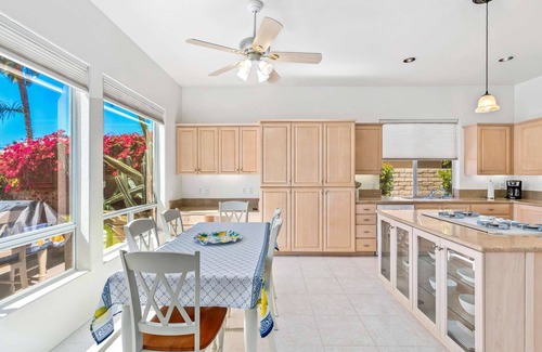 Palm Desert House | Tranquil Oasis in Palm Desert! Salt Pool & Spa!
