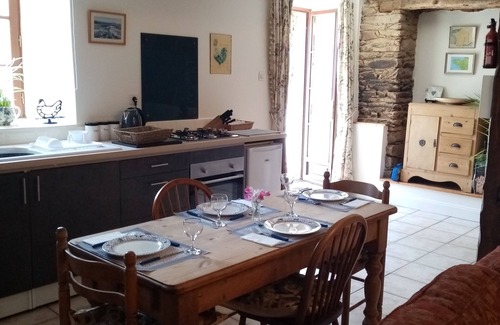 Plouguenast House | Tranquil Rurally Located Old Former Farmhouse with Private Garden & Sun Terrace