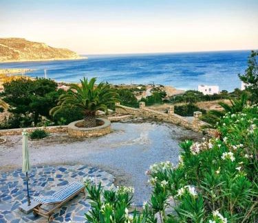 Amoopi House | Tranquil Villa with Sea view in Ammopi Karpathos