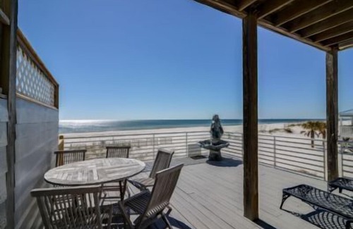 Fort Morgan House | Tranquility West - 6 Bedroom Gulf Front 1/2 Duplex, Sleeps 13