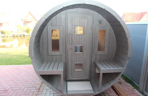 Greetsiel Apartment | Traumhafte Erdgeschosswohnung Inkl. Sauna mit Wasserblick