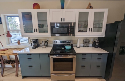 River West Apartment | Treetop Retreat in River West Neighborhood. Walk to Town.