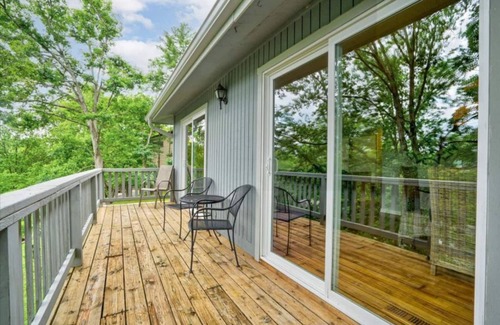 Bella Vista House | Treetops at Little Sugar East With a brand new deck in the treetops
