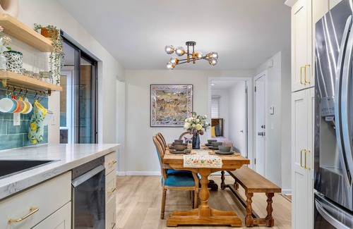Meridian Park House | Tremendous 4-bedroom Forest Retreat with Firepit, BBQ