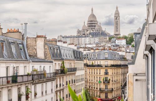 Quartier de la Goutte-d'Or Apartment | Trendy 1BD Retreat with Patio Goutte d'Or