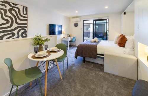 Christchurch City Centre Apartment | Trendy Central City Studio Stay