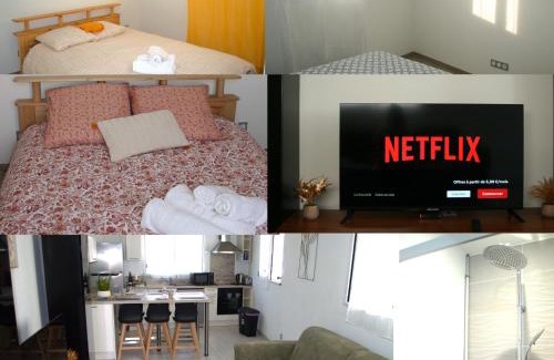 Puilboreau Villa | TRIO HOME,3 chambres, parking privé gratuit, wifi haut débit, 10min LA ROCHELLE,15min île de ré