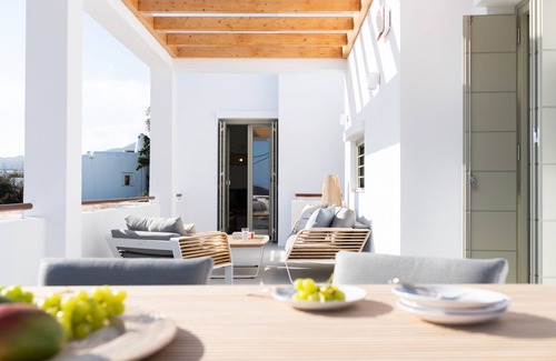 Drios Apartment | Triotissa w/t balcony sea view