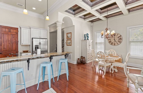 Cassine Village House | Triple-Balcony Villa Off 30A w/Private Pool, Just 296 Yards to the Beach