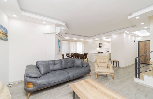 Aksu Villa | Triplex Villa with Sauna Near Airport in Antalya
