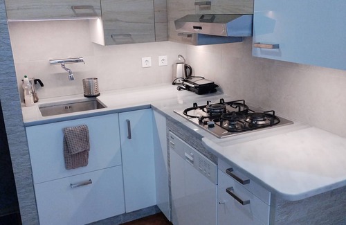Thessaloniki Apartment | Tritos, Sleeps 11 - Sea View - Balcony