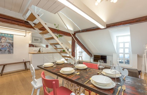 Ljubljana Old Town Apartment | Tromostovje IV In Heart Of Ljubljana, Ljubljana, Slovenia