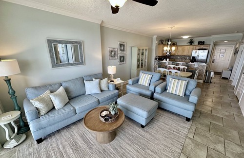 West Panama City Beach Condo | Tropic Winds 2 Bdrm, Upscale, Highly Rated, Free Beach Chairs and Umbrella!