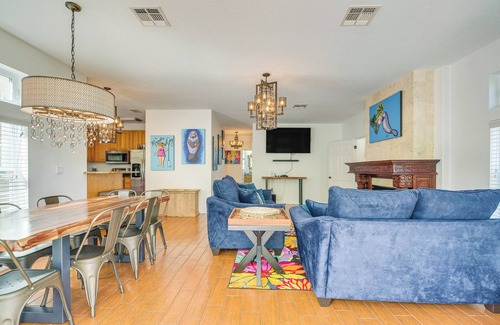 Homosassa Cottage | Tropical Canalfront Escape With Decks & Dock!