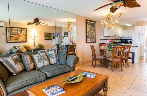 Kihei House | Tropical Comfort - Two Story Ocean View Kihei Condo - Central Air