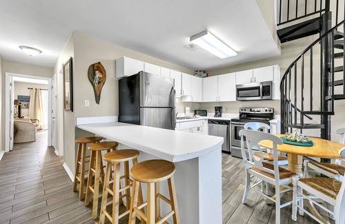 Fort Walton Beach Condo | Tropical Isle 207 Beautiful Beach Villa with Loft ~ Sleeps 6