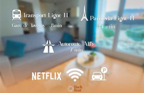 Taverny Apartment | Tropical nest - Taverny - Ligne H