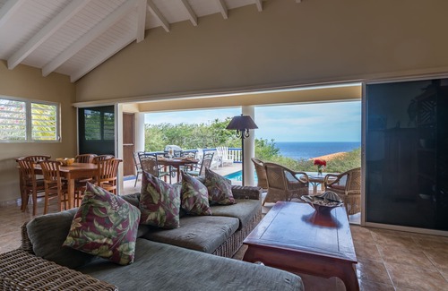 St. Marie House | Tropical Oasis- Large private pool, sea views, surrounded by gardens