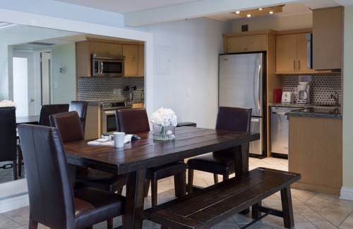 Mid Beach Apartment | Tropical Oceanfront Condo located in a resort directly on the beach