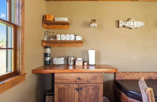 Bozeman RV Rental | TroutChasers Glamping Tent - Crackling Fire, Fresh Air, Fly Fishing