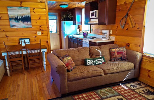 Bryson City Cabin | Troutin' About - A cozy cabin on the river!