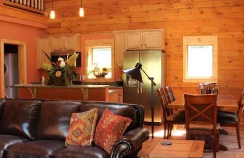 Naples Cabin | True Log Cabin Living At Bristol Mountain - Cabin Culture UNIT C