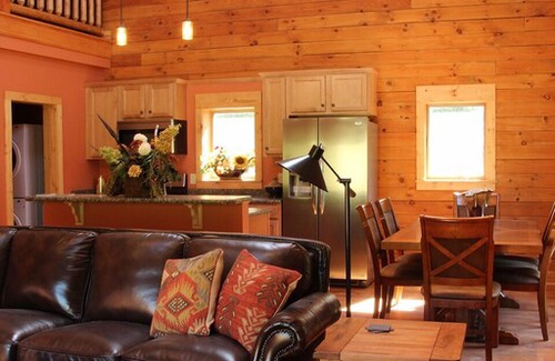 Canandaigua Cabin | True Log Cabin Living At Bristol Mountain - Cabin Couture