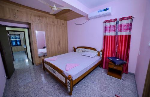 Tirupati Apartment | TrueLife - Railway station - On way to Balaji Temple - Breakfast included - Large 2BHK AC Apartments - Enjoy morning Coffee Tea Milk - Modular Kitchen - Fast WiFi, Jio Smart TV - Easy access to all Temples - Travels - TrueLife's service with lots of Love
