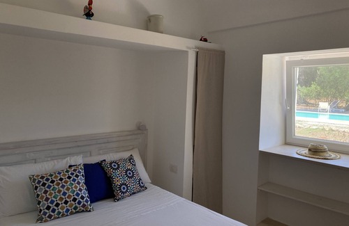 San Michele Salentino Villa | Trullo Sorores (12 pax): House with swimming pool. Puglia (Southern Italy)